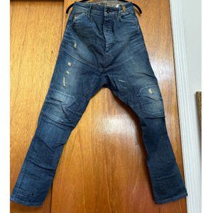 EARLY 2000'S G-STAR RAW DENIM DEAN LOOSE TAPERED WMN JEANS 30"/32"